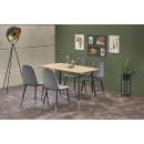 Стол обеденный HALMAR TRIPOLIS дуб золотой/черный 120/70